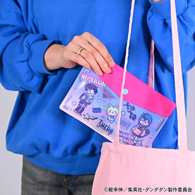 ダンダダン｜エンベロープケース（モモ・オカルン・ターボババア