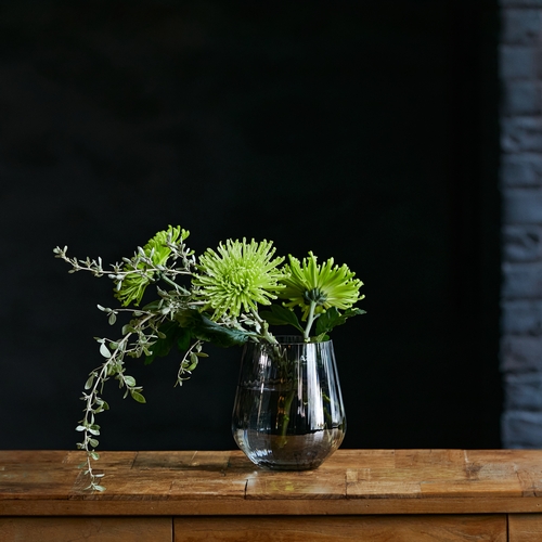 LSA(エルエスエー)/ZINC VASE LANTERN SHEER ZINC H16 | 青山フラワー