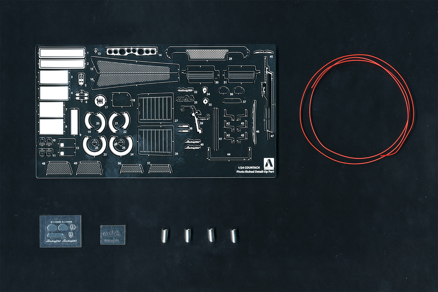 1/24 ランボルギーニ カウンタック 専用ディテールアップパーツセット