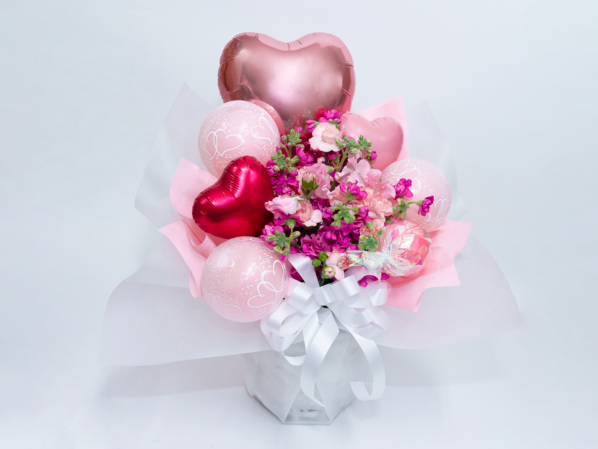 BALLOONGIFT] キャンディバルーンフラワーアレンジメント 商品詳細