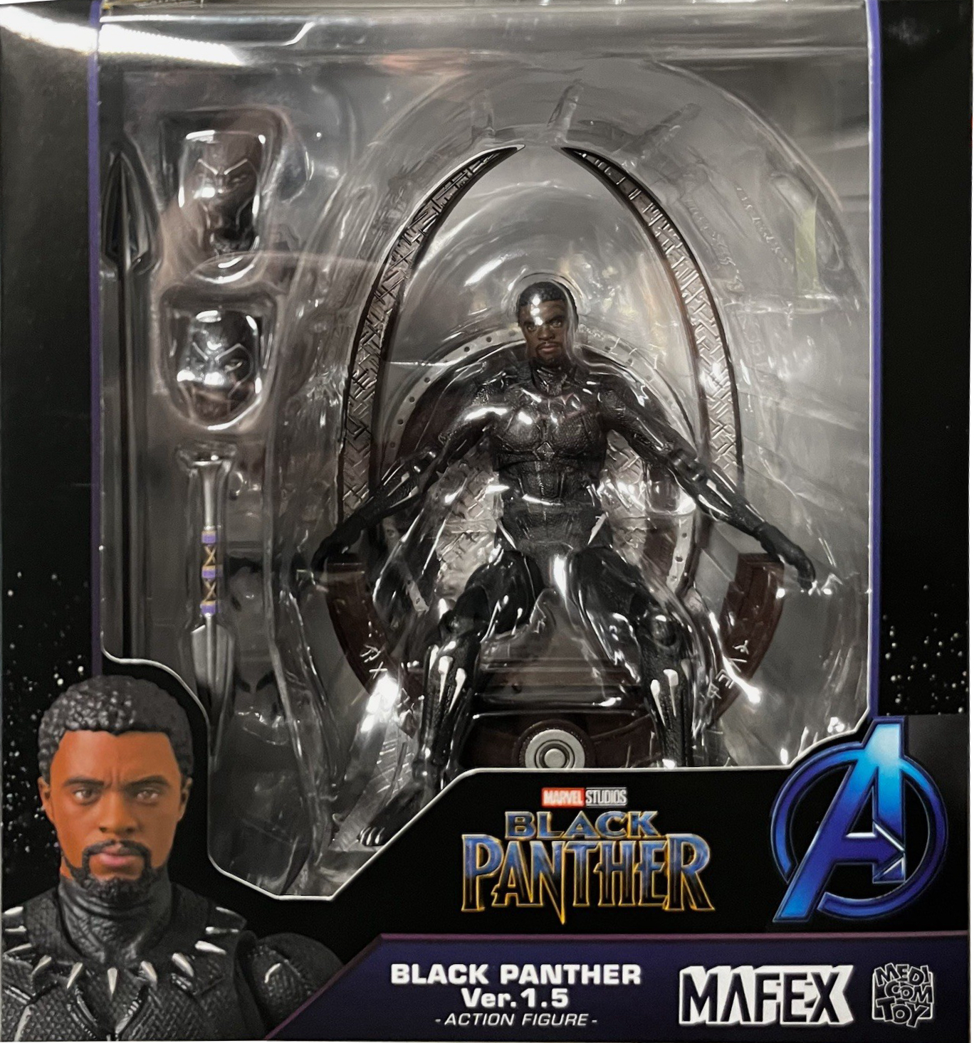 Mafex Marvel Black Panther (v1.5)