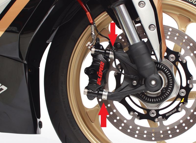 オフセットカラー12.5mm&クロモリキャップボルト シルバー 各2個