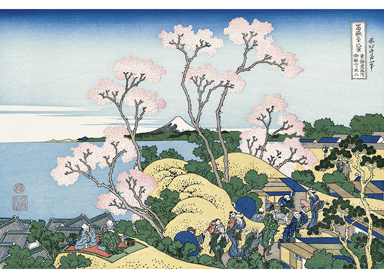 北斎・広重が浮世絵に描いた桜の名所、2023年東京都内のお花見は