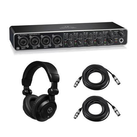 Behringer U-PHORIA UMC404HD 4x4 USB Audio/MIDI Interface,w