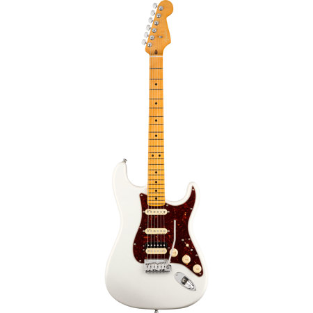 Fender American Ultra Stratocaster HSS Electric Guitar, Arctic
