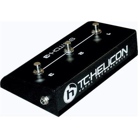 TC Electronic Helicon Switch-3 Sturdy 3-Button Accessory Pedal