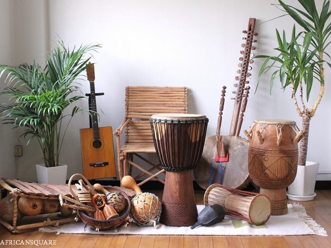 アフリカの楽器 販売 ジャンベ ジェンベ バティカ アサラト カリンバ