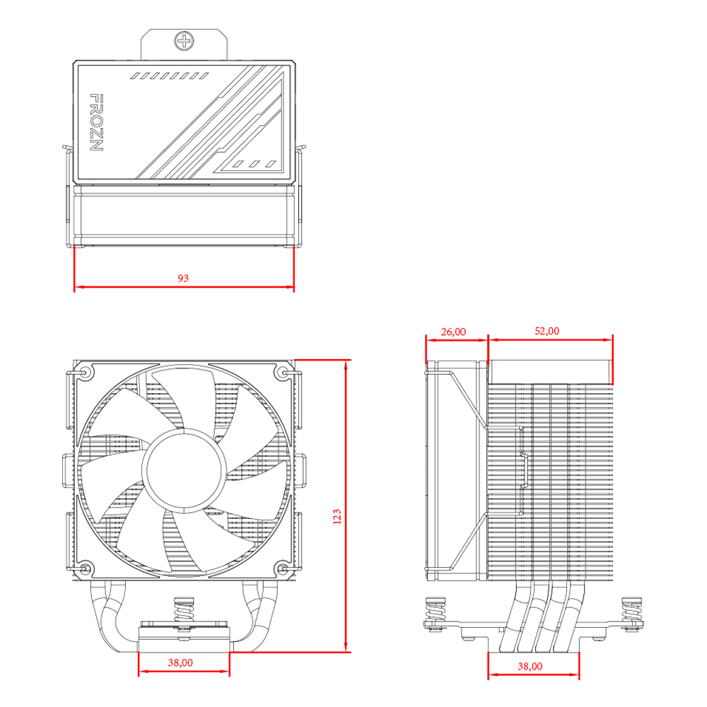 FROZN-A400-BLACK | Ainex