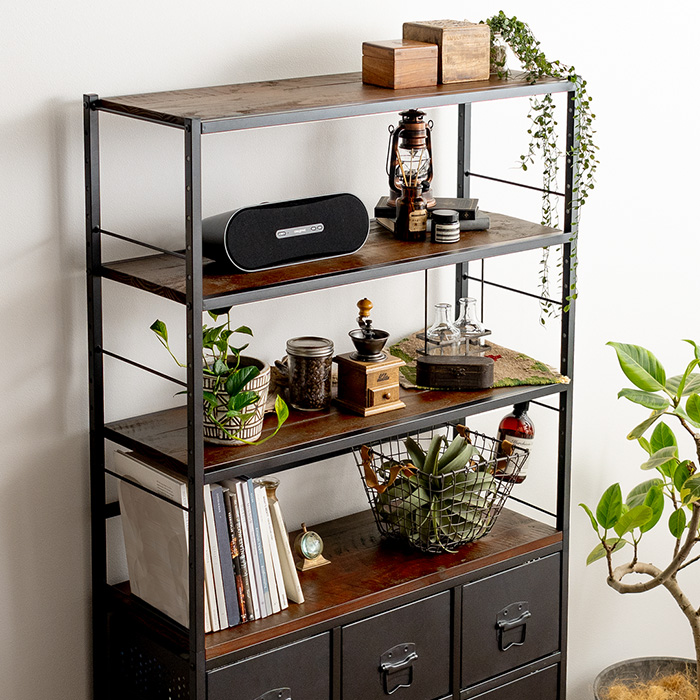 ヴィンテージウッドアイアンチェストラック BILLS(ビルズ) | 家具