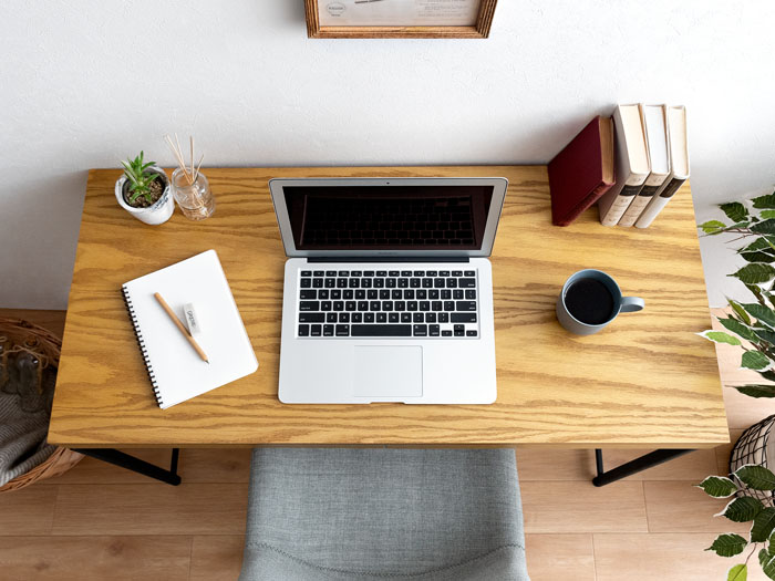 天然木突き板デスク ELUNA(エルナ) | 家具・インテリア通販 【公式