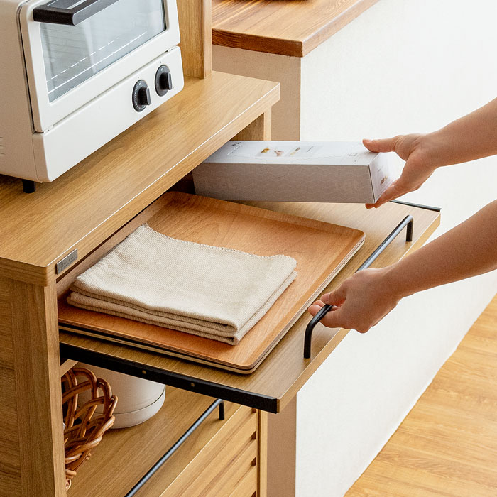 レンジラック LAFIKA(ラフィカ) A/家電まとめ置きタイプ | 家具