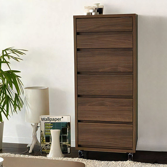 キャスター付き6段チェストArdmore | 家具・インテリア通販 【公式