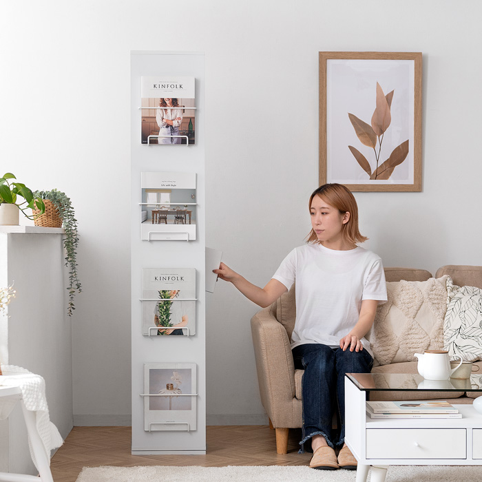 360度回転式コミックラック Glory(グローリー) 8段タイプ | 家具