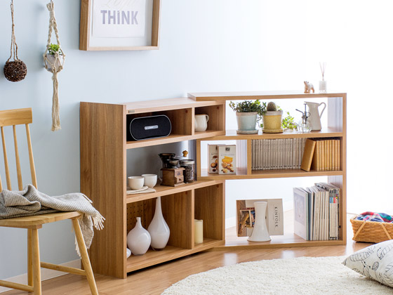 伸縮式ラック SLIDE SHELF 高さ125cmタイプ | 家具・インテリア通販
