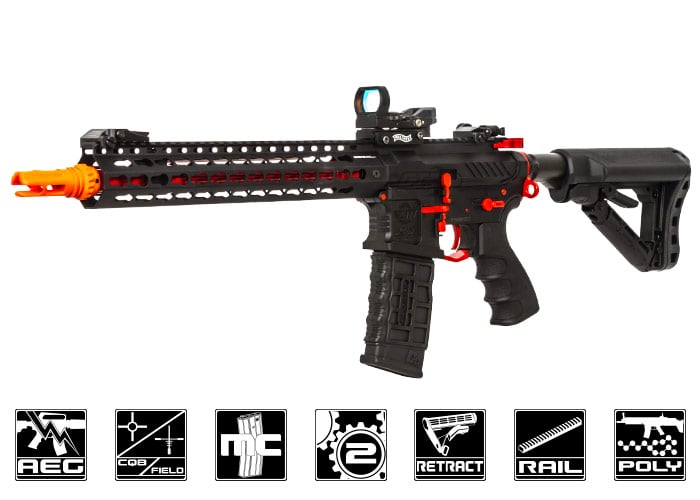 G&G Combat Machine CM16 SRXL Keymod M4 Carbine AEG Airsoft Rifle