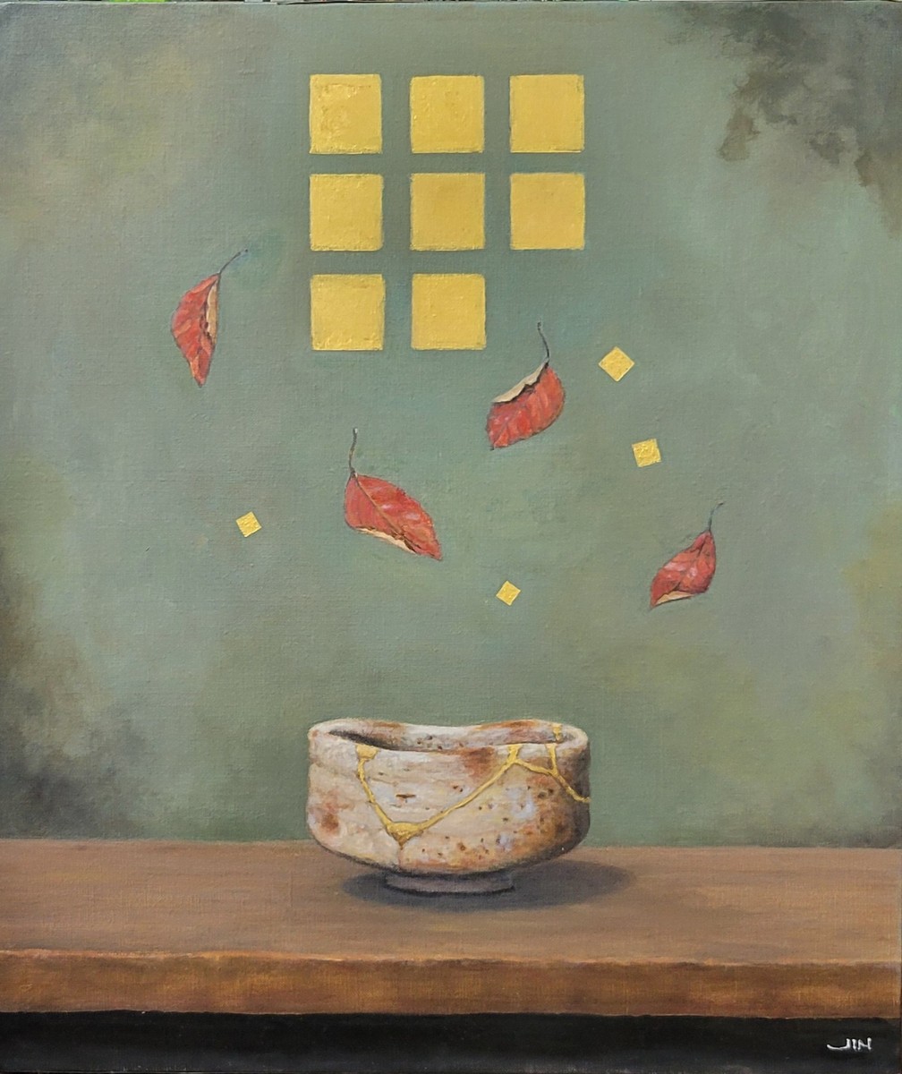 高級ワインのある静物」 by JINGU｜Artmeter｜暮らしを彩るアートが