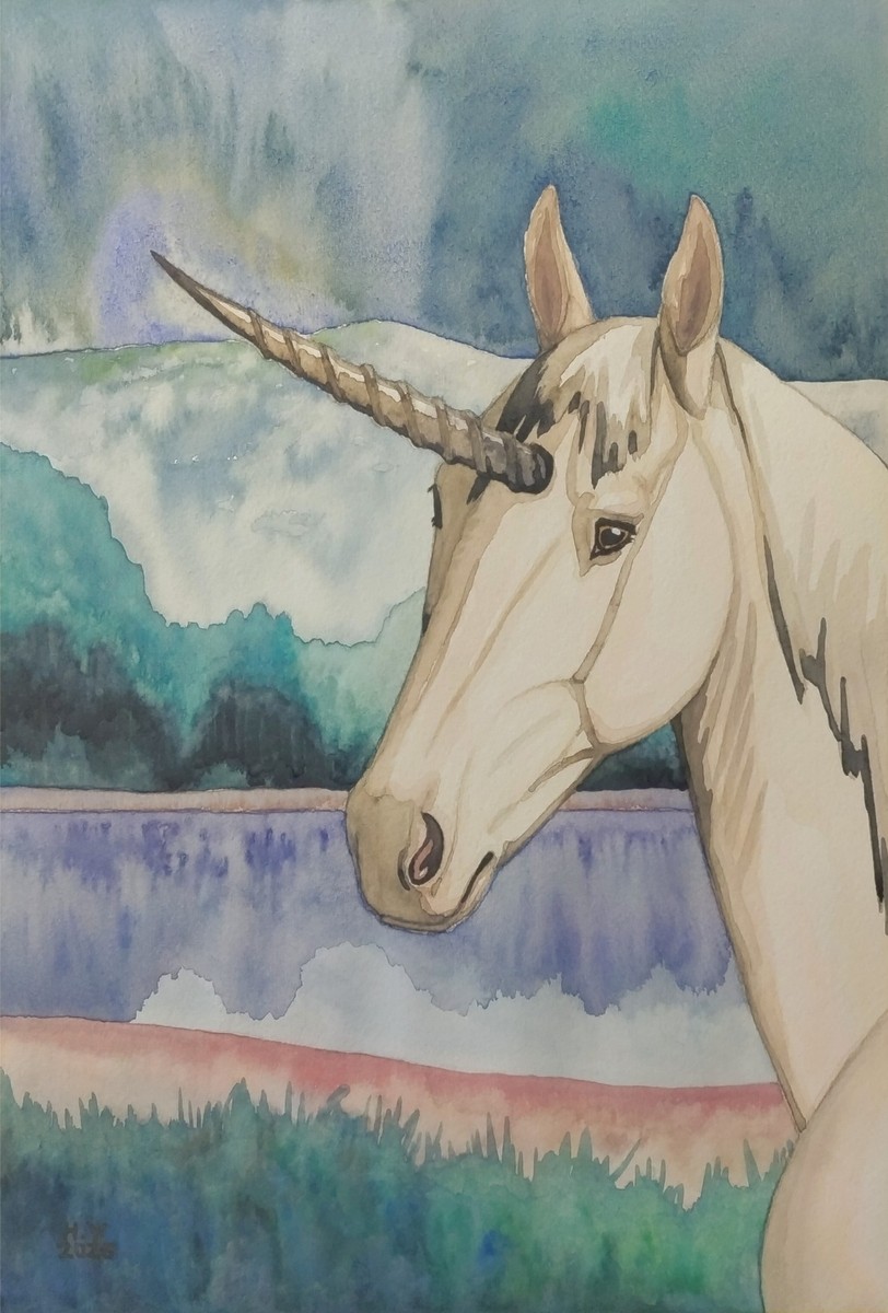 高原の馬」 by 水辺｜Artmeter｜暮らしを彩るアートが、きっと見つかる