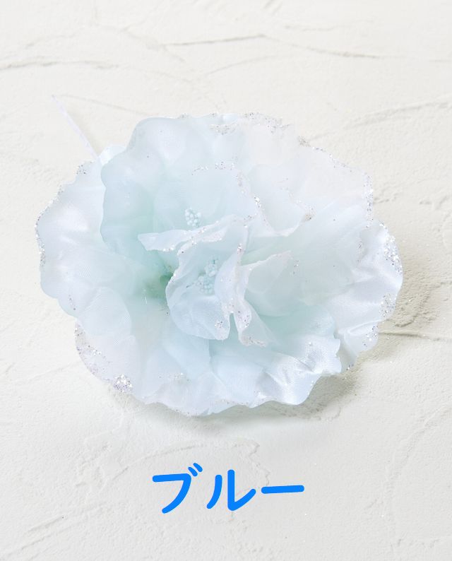 アートフラワーパーツ・造花・染花・布花】シャイニー野ばら／ラメ付き