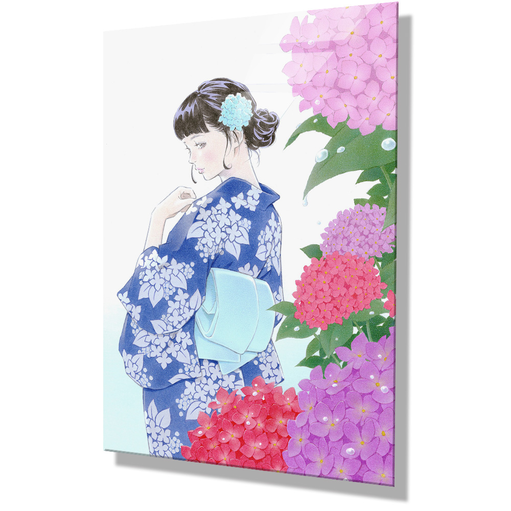 窪之内英策 エアアクリル 恋雫 9727|アート＆フレーム|絵と額縁の専門店