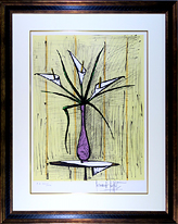 ビュッフェ「ベルナールビュッフェ」作品を業者価格で販売！リトグラフ