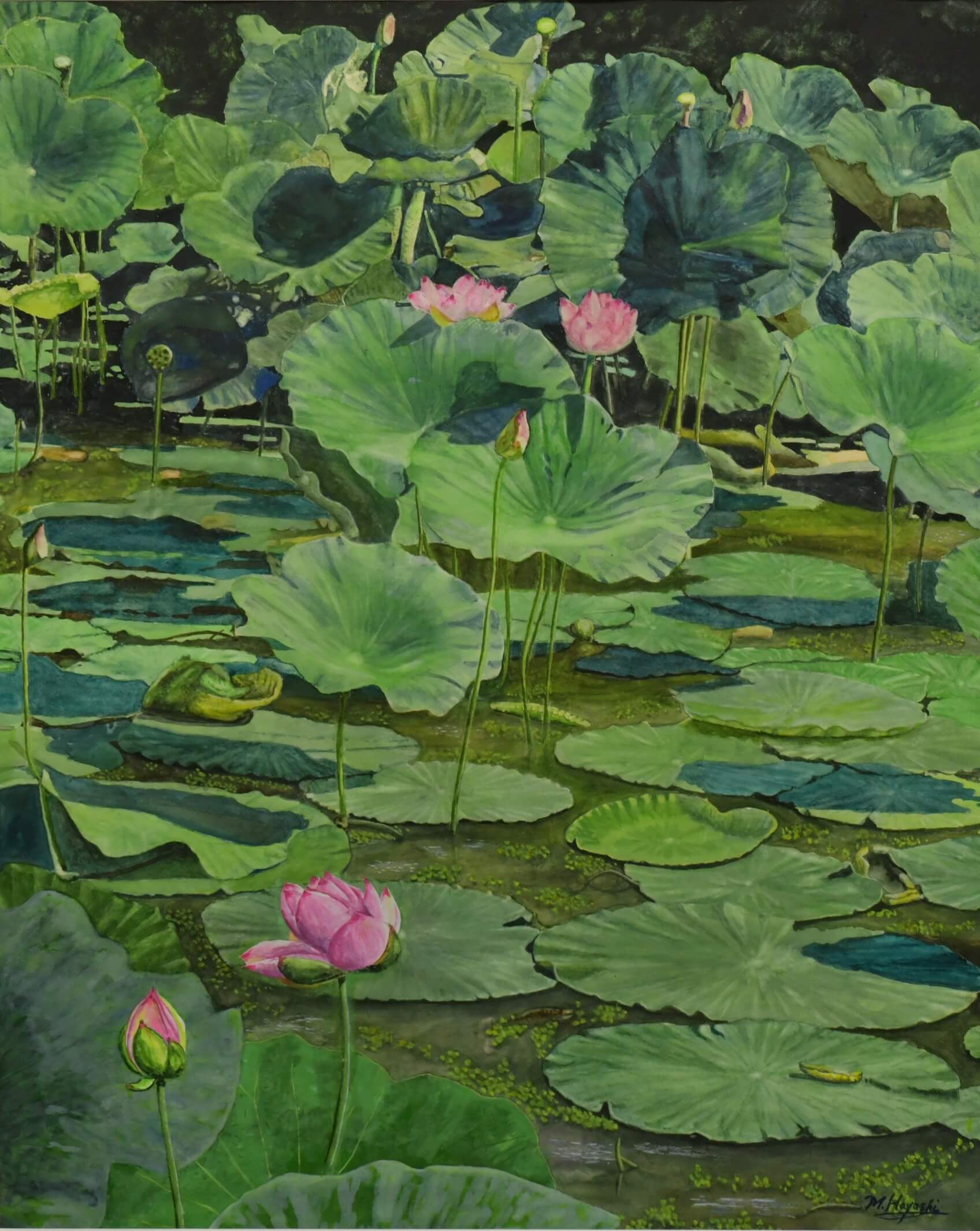 蓮華 | アークベル 県民アマチュア絵画展