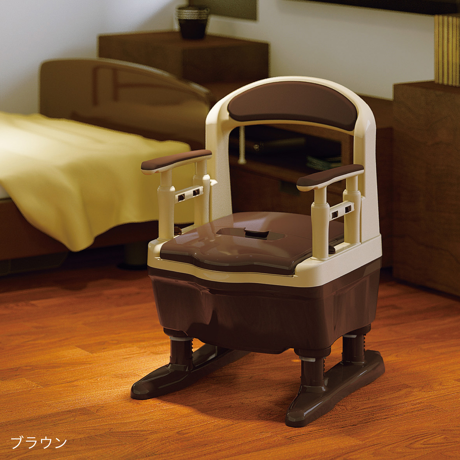 ポータブルトイレ ジャスピタ | 【安寿】の介護用品 | アロン化成