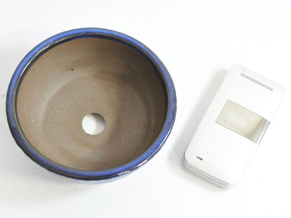 常滑焼 なまこ太鼓鉢 【盆栽鉢】【4号】【常滑焼】を販売｜初心者は