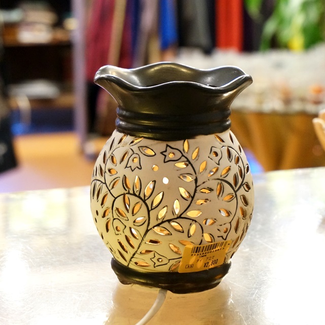 アロマポット／電気式アロマランプ／陶器のアロマポット | アジアン