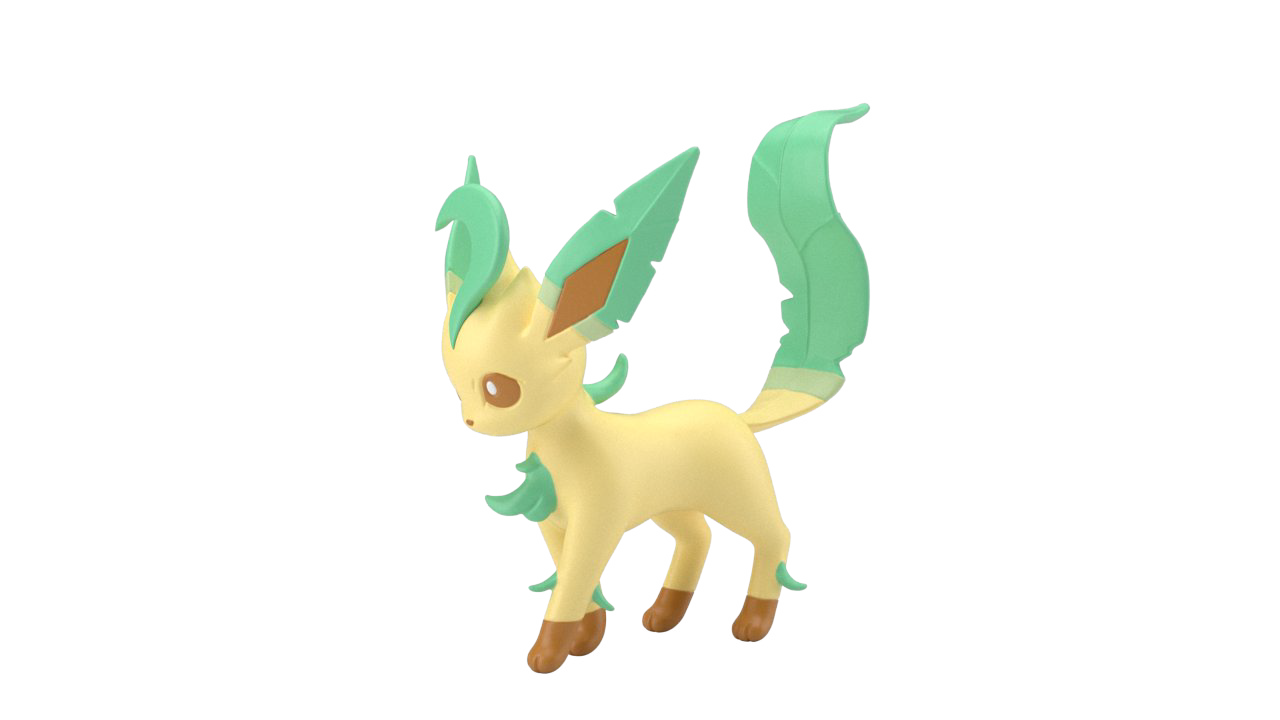 リーフィア｜ポケモンフィギュア図鑑｜ポケモンスケールワールド