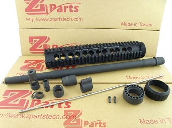 Z-PARTS MK12 mod1 東京マルイMWS用 フロントキット リアル刻印