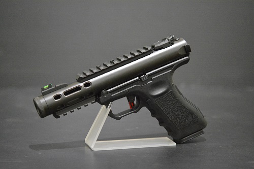 WE-TECH GLOCK GALAXY ブローバックガスガン ブラック仕様 ミリタリー