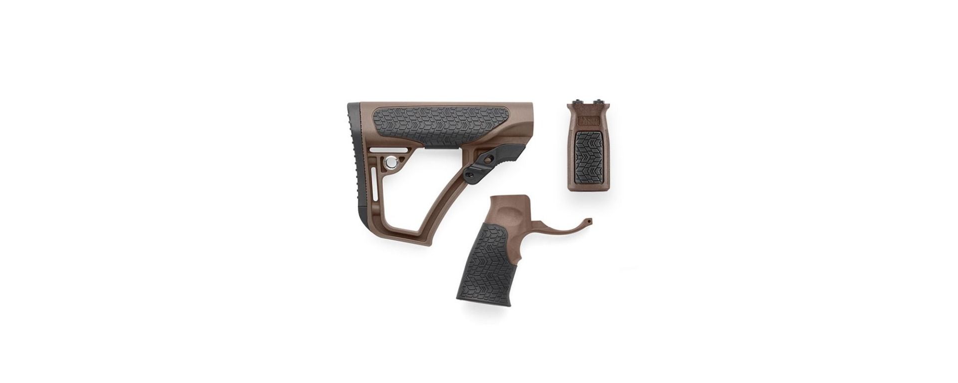 Daniel Defense BUTTSTOCK, PISTOL GRIP, & M-LOK VERTICAL FOREGRIP