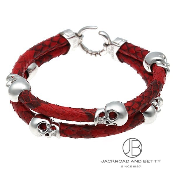 スカルブレスレット[B467RDSV] Bracelet | スティング エイチディー