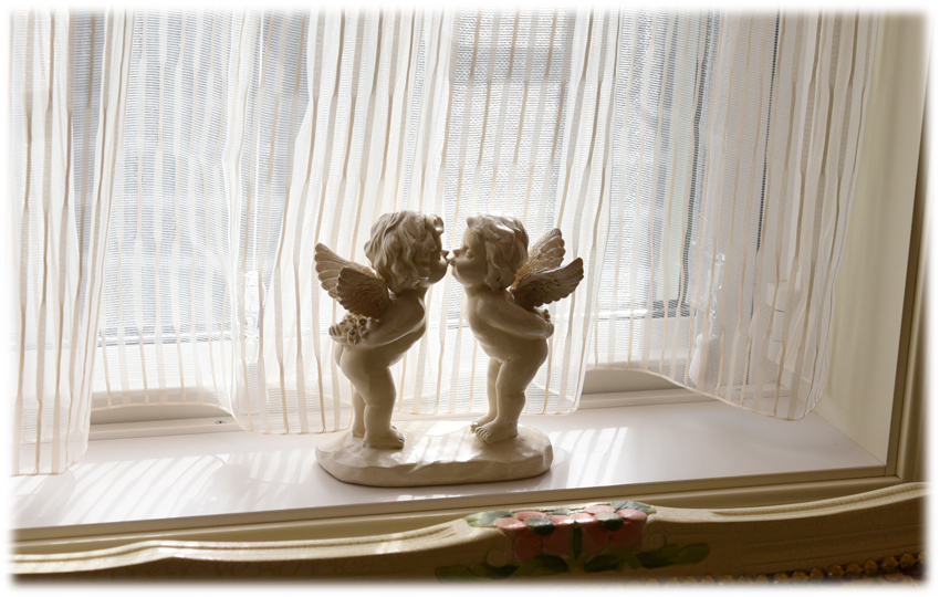 ガーデニング イタリアン オブジェ エンジェルキス 高さ15cm | ロココ