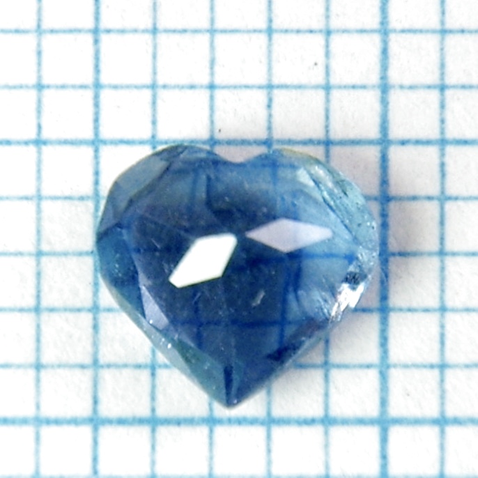 アクアマリン ハート 0.28ct 3月の誕生石 - ルビー通販 ベルマックス