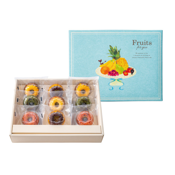 ホシフルーツ 果実のミニョン・ド・クグロフ 9個 HFX-03A｜ギフト