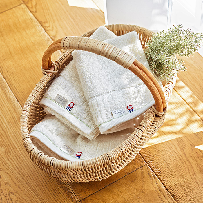 今治タオル オーガニックボーテ シアバター配合 タオルセット(ゲスト