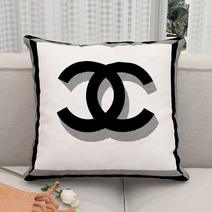 ハイブランド クッションカバー シャネル シンプル コットン製 枕