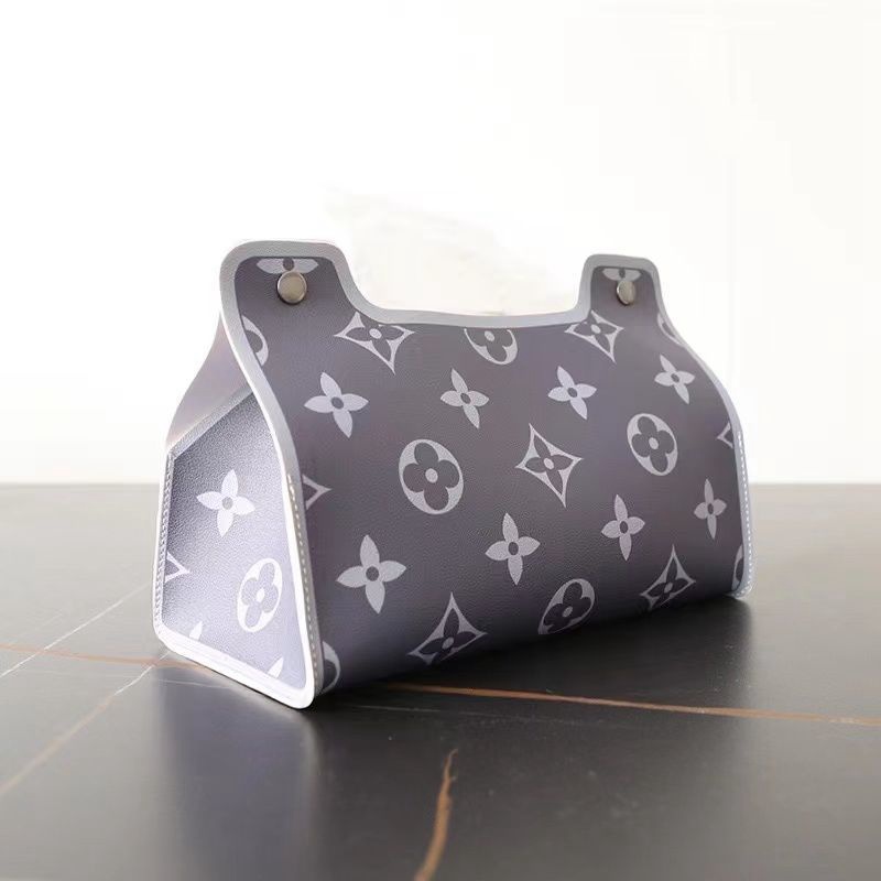 ルイヴィトンティッシュボックスハイブランドファッション PU レザー 4