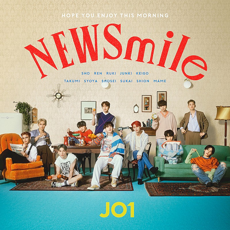 JO1、ニューSG『NEWSmile』リリース決定＆音楽が聴けるグッズを販売