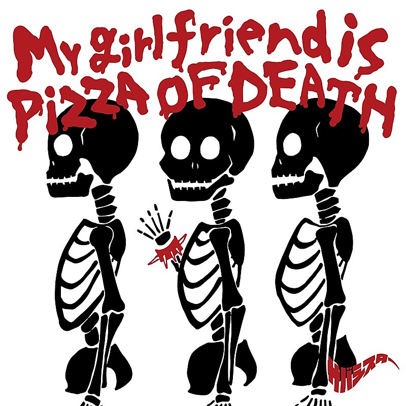 サバシスター、3rd EP『My girlfriend is PIZZA OF DEATH』リリース