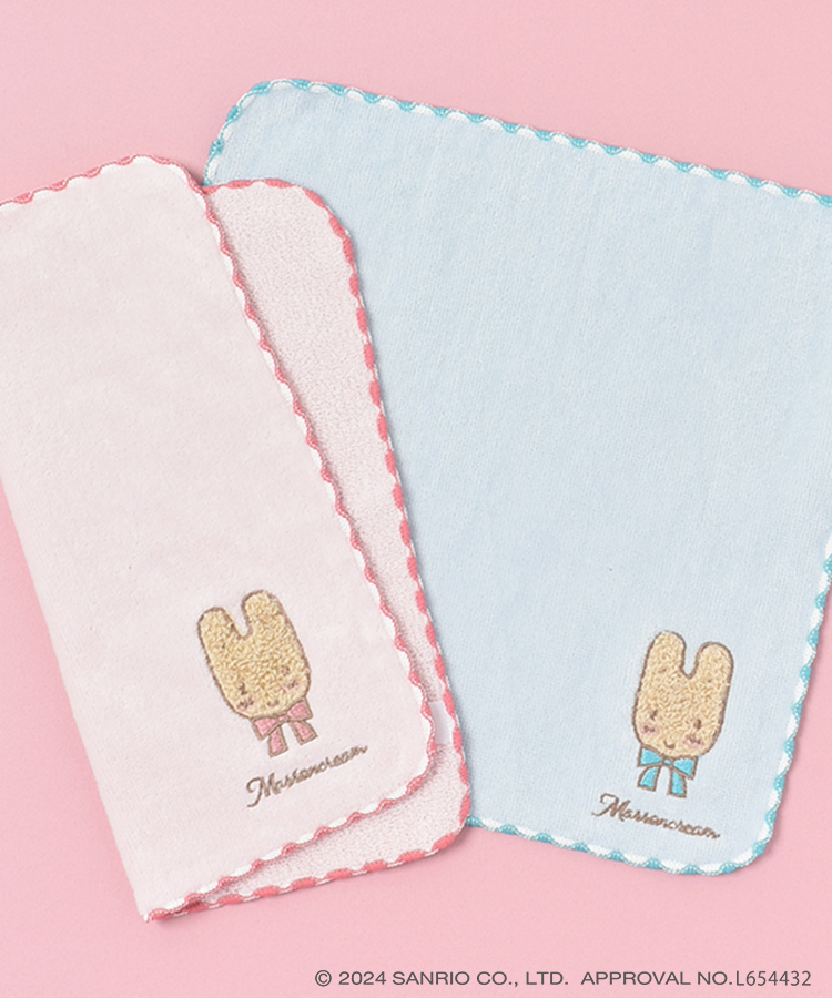 ≪SALE≫サンリオキャラクターズサガラ刺繍タオル(マロンクリーム