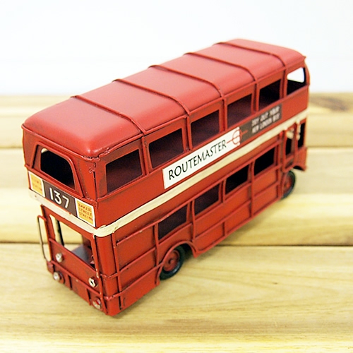 ブリキの車 RM型二階建てロンドンバス AECルートマスター(Sサイズ