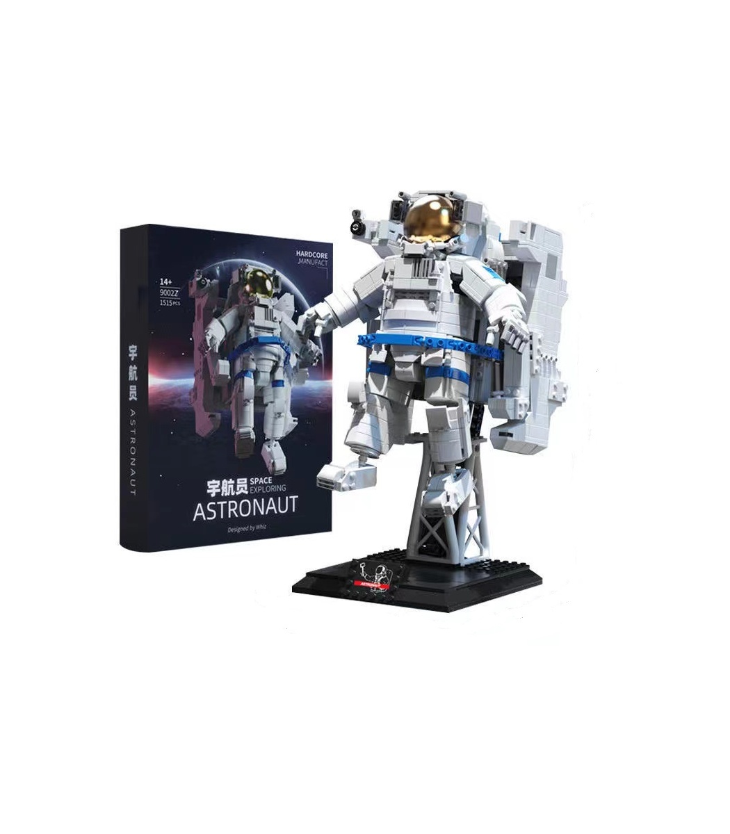 QIZHILE 90022 クリエイティブ ノスタルジック 宇宙飛行士 ブロック