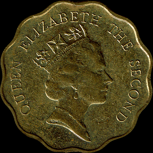 20セント ニッケル黄銅貨(1985年発行) < 香港 < 海外通貨 < 文鉄・お札