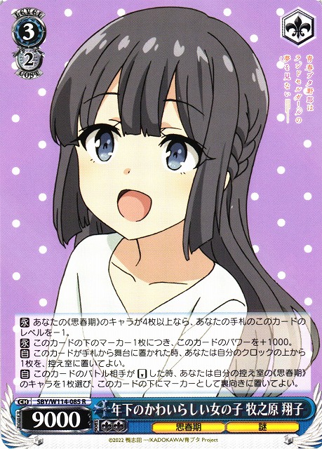 ヴァイスシュヴァルツ これから続く夢のカタチ牧之原翔子sp ARS10+