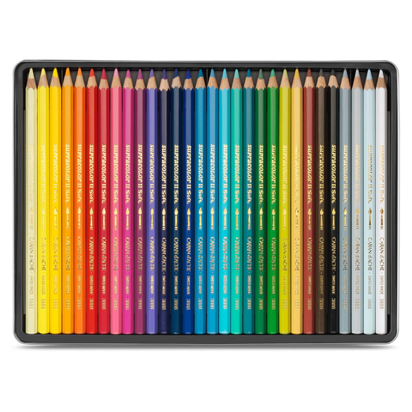 カランダッシュ 水彩色鉛筆 スプラカラーソフト 30色セット 【画材の