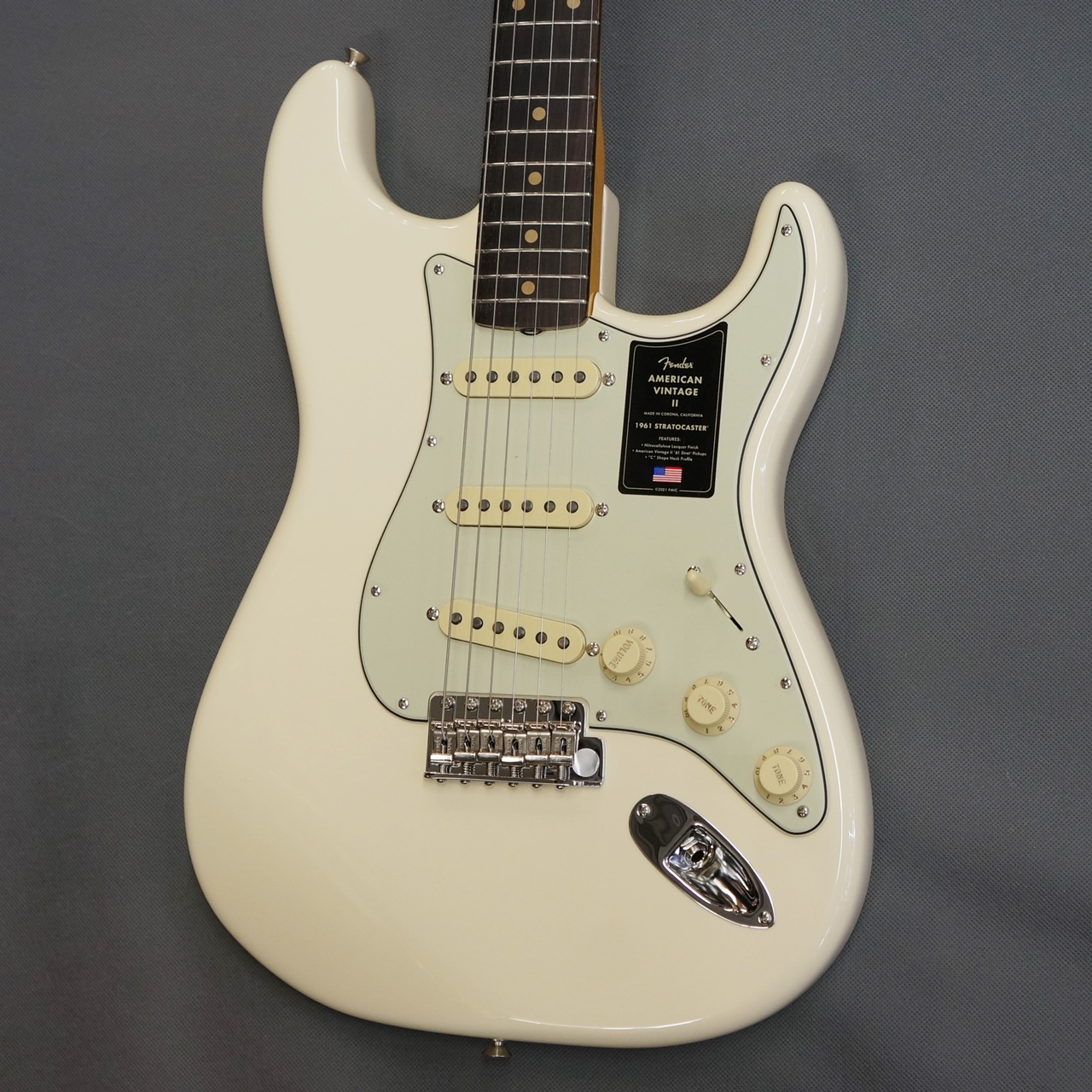 Fender American Vintage II 1961 Stratocaster - Olympic White