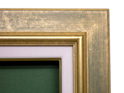 同志舎】油彩額 レインボー（金） 12号（F,P,M型）[油絵・日本画用