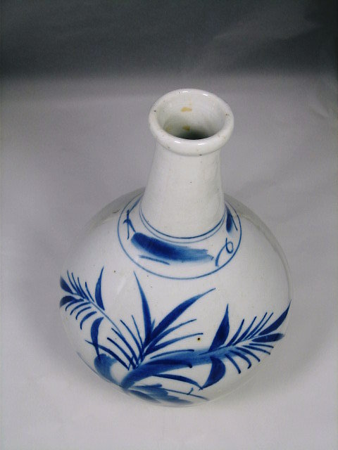 明治伊万里染付徳利 茶道具・古道具・古美術・韓国陶磁器の通販